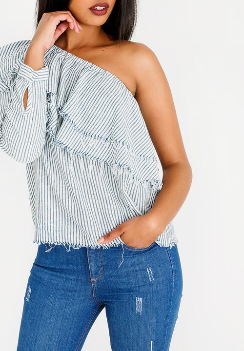 ONLY - Kylee One Shoulder Top Multi-colour