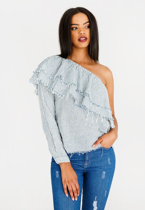 ONLY - Kylee One Shoulder Top Multi-colour