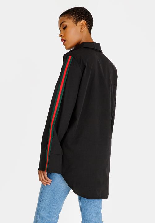 STYLE REPUBLIC - Athleisure Shirt Black