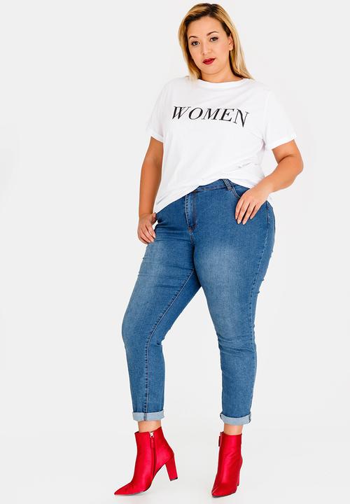 STYLE REPUBLIC PLUS - Women T-shirt White