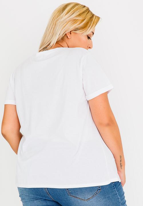 STYLE REPUBLIC PLUS - Women T-shirt White