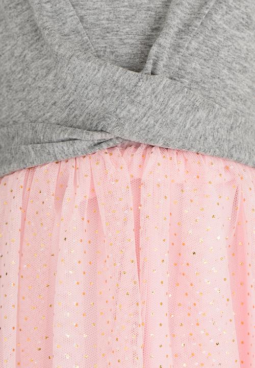 See-Saw - Combo T-shirt  Dress Pale Pink