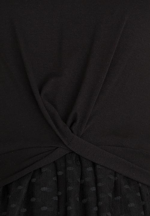Rebel Republic - Combo T-shirt  Dress Black