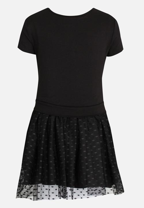Rebel Republic - Combo T-shirt  Dress Black