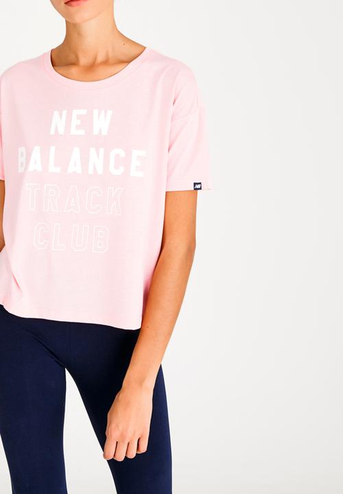 New Balance  - Essential TC Tee Pale Pink