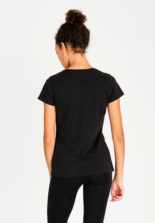 New Balance  - Blocked NB Tee Black