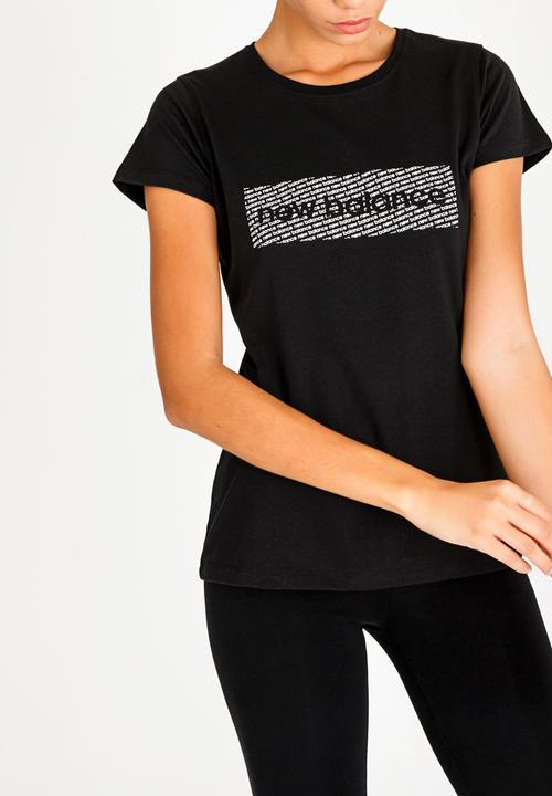 New Balance  - Blocked NB Tee Black