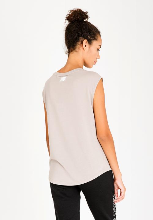 New Balance  - Sports Tank Top Beige