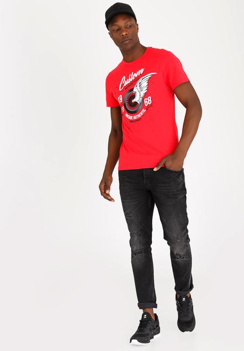 STYLE REPUBLIC - Custom 1968 T-Shirt Red