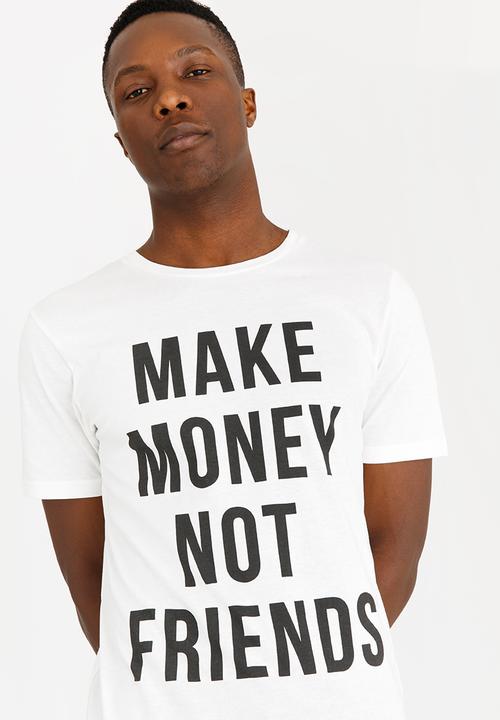 Jack & Jones - Crew neck tee - off white