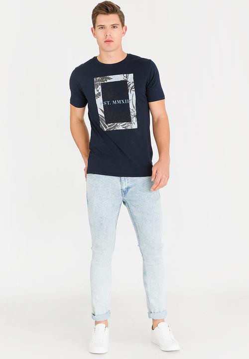 Only & Sons - Crew Neck Tee Navy