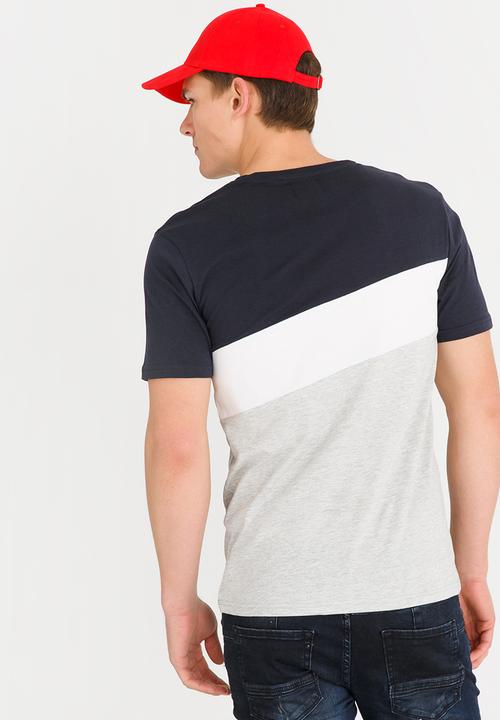 Only & Sons - Dex  Stripe Tshirt White