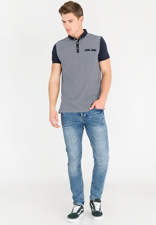 Brave Soul - Harbour Polo Golfer Navy