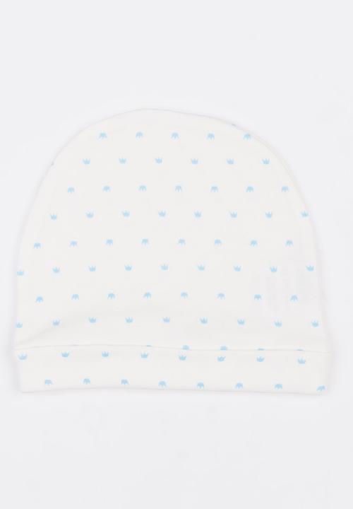 Baby Corner - Crown   Beanie Pale Blue