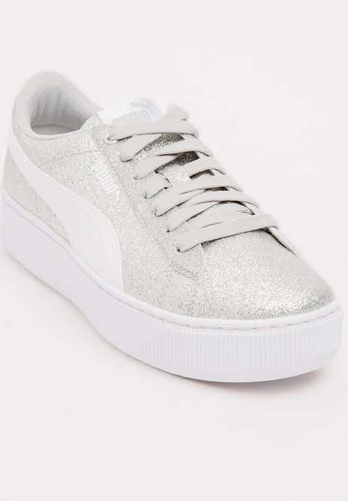 PUMA - Vikky Platform Glitz Sneaker Silver