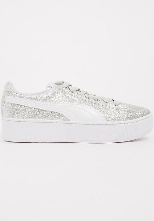 PUMA - Vikky Platform Glitz Sneaker Silver