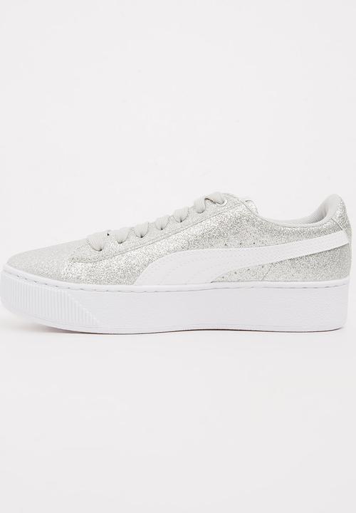 PUMA - Vikky Platform Glitz Sneaker Silver