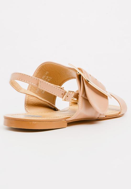 Footwork - Edie Buckle Detail Sandals Mid Pink