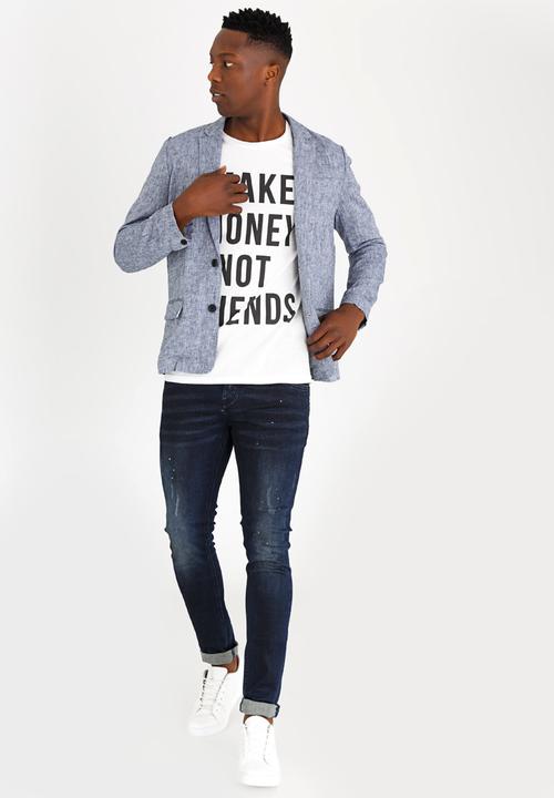 Only & Sons - Homer tailored blazer - blue 