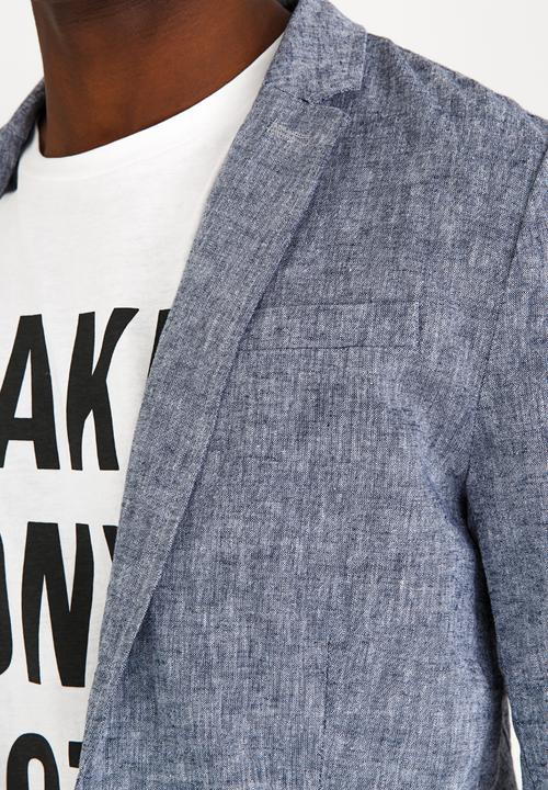 Only & Sons - Homer tailored blazer - blue 