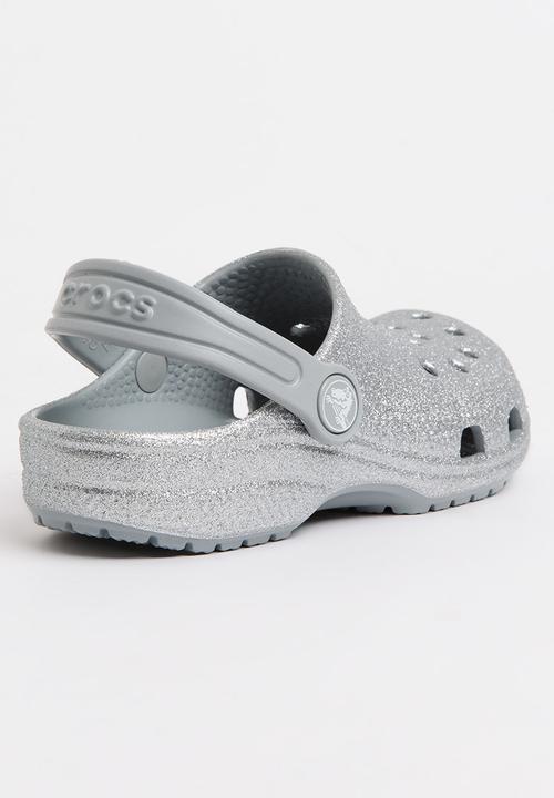Crocs - Classic glitter clog - silver