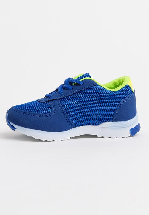 Pop Candy - Lace Up Sneaker Blue