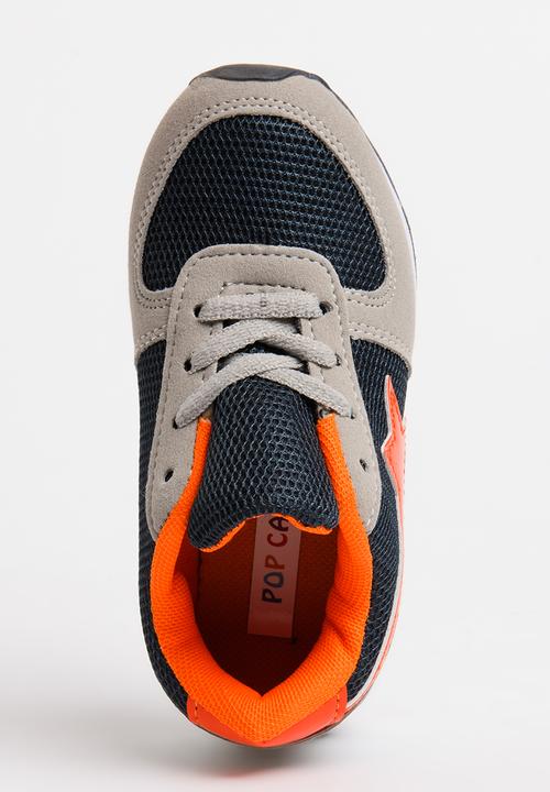 Pop Candy - Lace Up Sneaker Grey