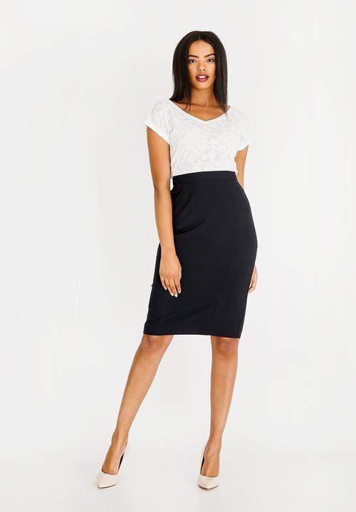 edit - Pencil Skirt Navy
