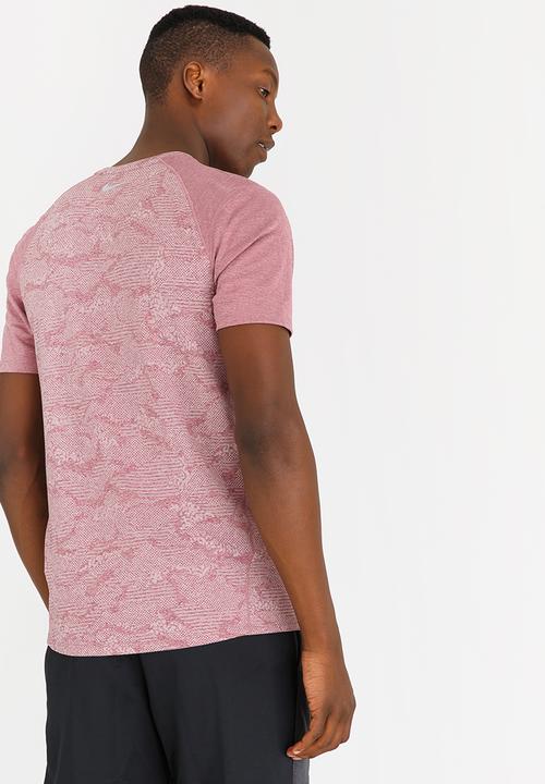 Nike - M NK Brthe Miler Top NV Burgundy