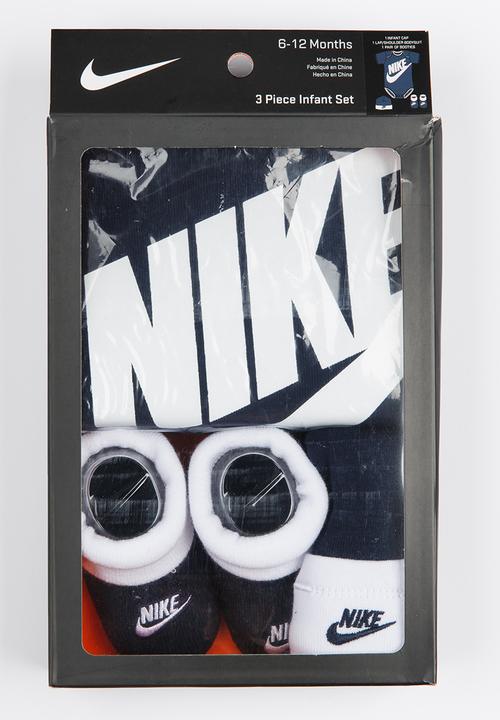 Nike - Futura Logo 3 Piece Set Black