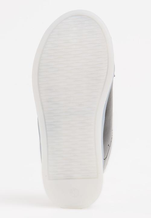 Pop Candy - Velcro strap light up sneaker - black