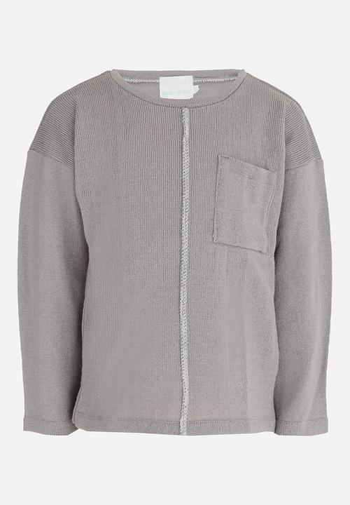 See-Saw - Jersey with Pocket Grey