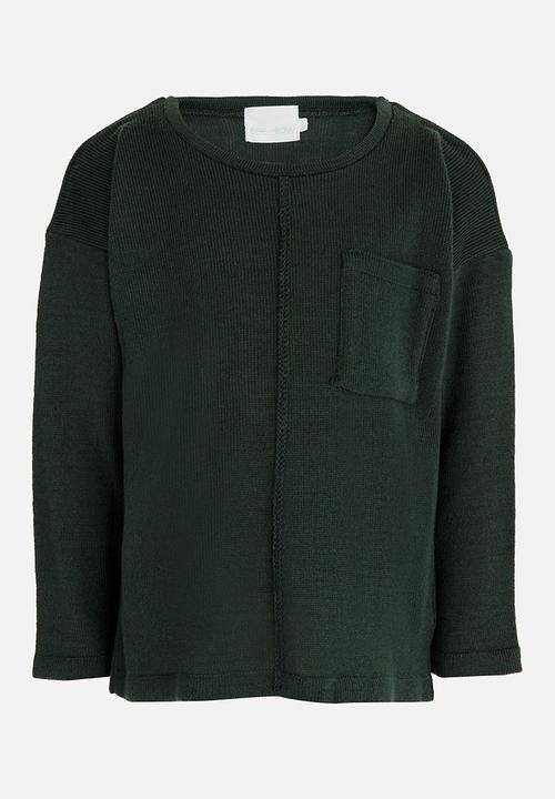 See-Saw - Jersey with Pocket Dark Green