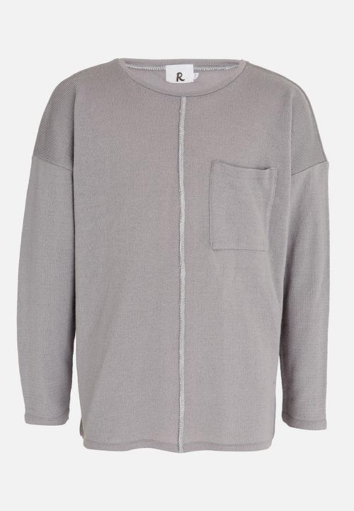 Rebel Republic - Jersey with Pocket Grey