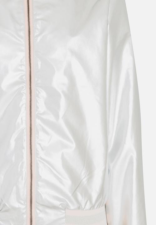 Name It - Bomber Jacket Silver