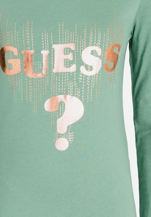 GUESS - Girls Printed Tee Green