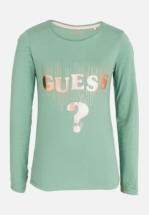 GUESS - Girls Printed Tee Green