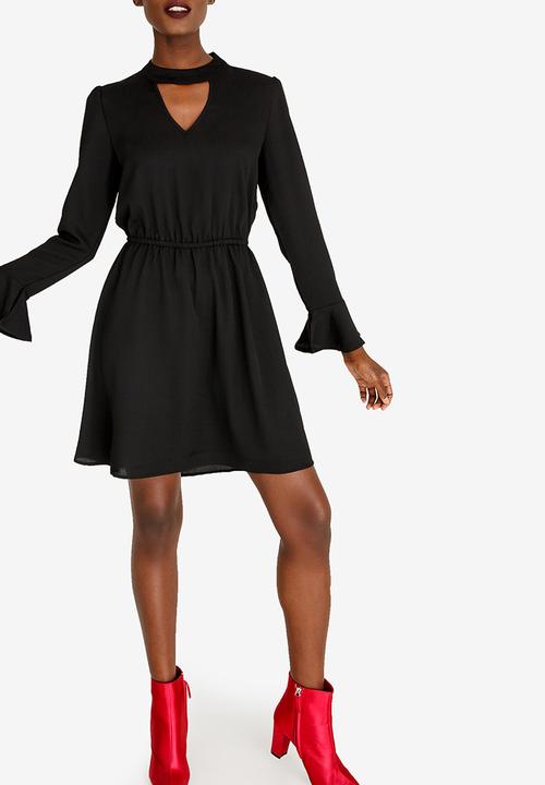 ONLY - Johanna Choker Dress Black