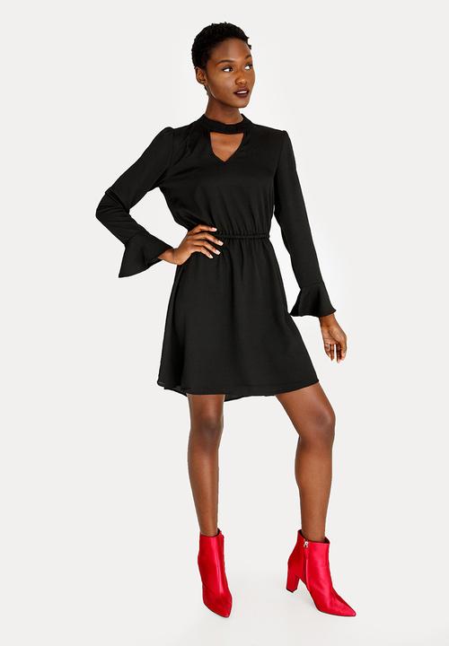 ONLY - Johanna Choker Dress Black
