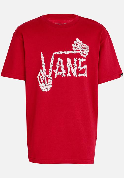 Vans - Twist Up Tee Red