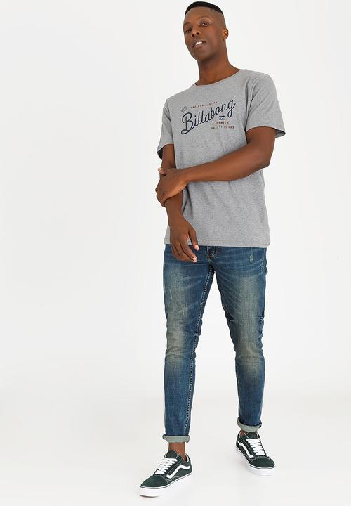 Billabong  - Wilcox Printed Tee Grey