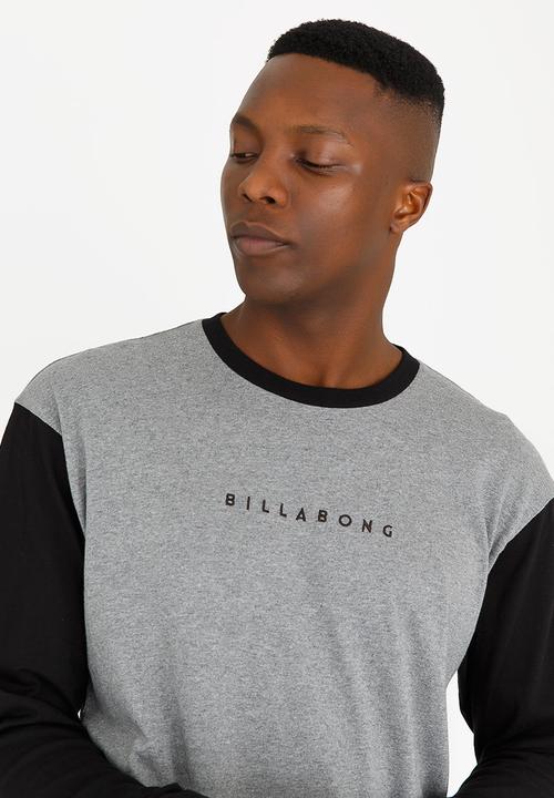 Billabong  - Word Smith Printed Tee Grey