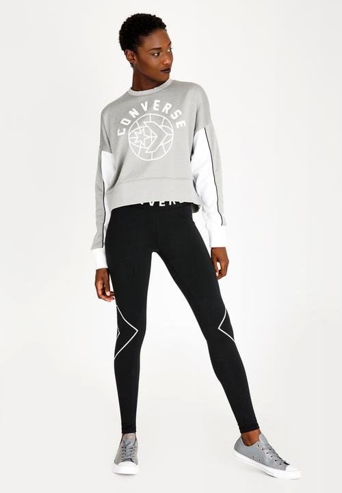 Converse - Street Sport Cropped Sweatshirt Grey