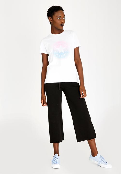 Converse - Ombre Crew Tee White