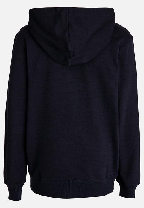 RVCA - Electro Flipped Box Hoodie Dark Blue