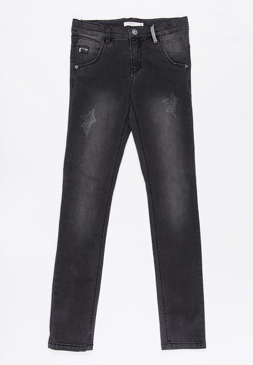 Name It - Denim Jeans Dark Grey