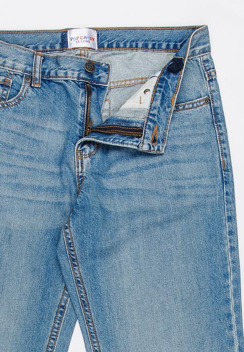 Pop Candy - Relaxed Jean Mid Blue