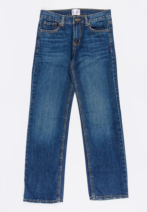 Pop Candy - Relaxed Jean Mid Blue