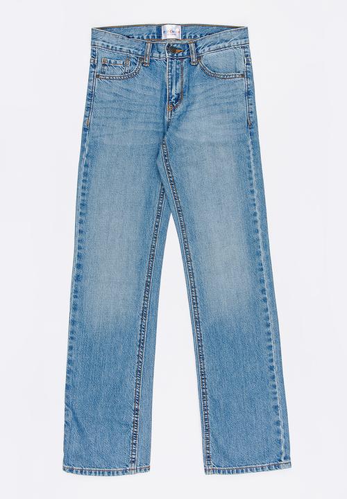 Pop Candy - Relaxed Jean Mid Blue