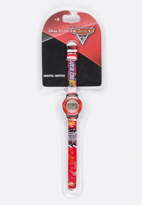 Character Fashion - Cars Digital Watch Multi-colour
